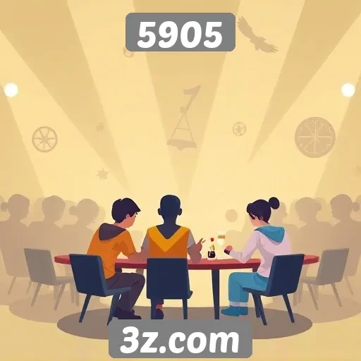 Explorando a comunidade de jogadores no site 5905